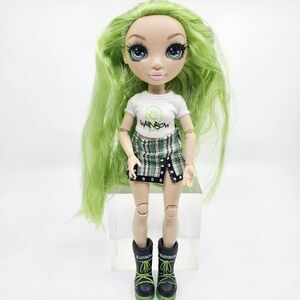 Rainbow High Doll Jade Hunter Doll Winter With Shirt, Skirt And Shoes
